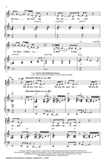 Spring Awakening (Choral Medley) 合唱 組合曲 | 小雅音樂 Hsiaoya Music