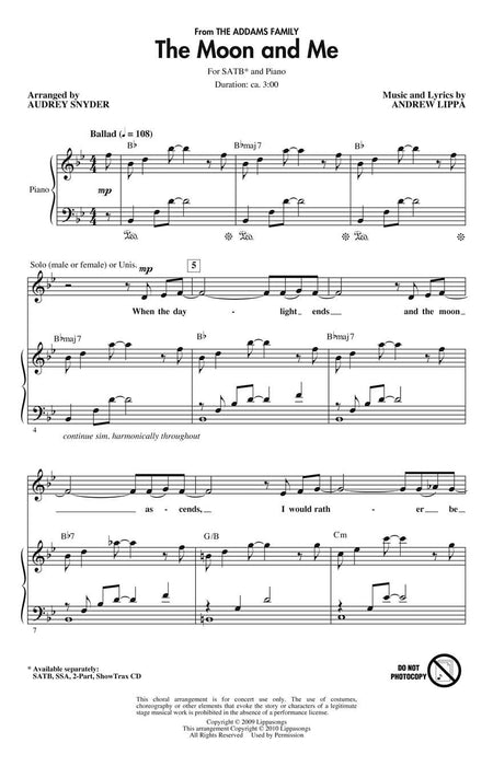 The Moon and Me (from The Addams Family) | 小雅音樂 Hsiaoya Music