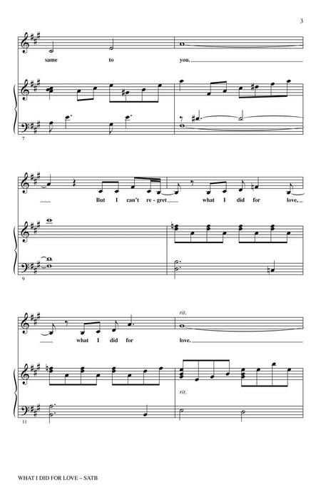 What I Did for Love from A Chorus Line 合唱 | 小雅音樂 Hsiaoya Music