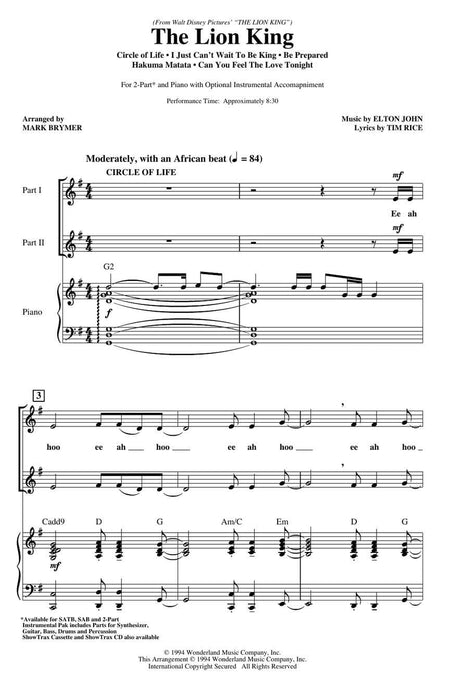 The Lion King (Medley) 組合曲 | 小雅音樂 Hsiaoya Music