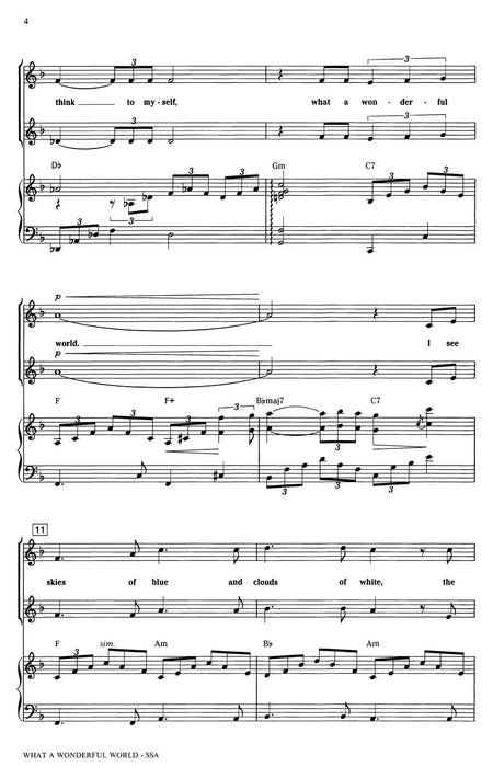 What a Wonderful World | 小雅音樂 Hsiaoya Music