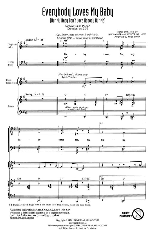 Everybody Loves My Baby (But My Baby Don't Love Nobody but Me) | 小雅音樂 Hsiaoya Music