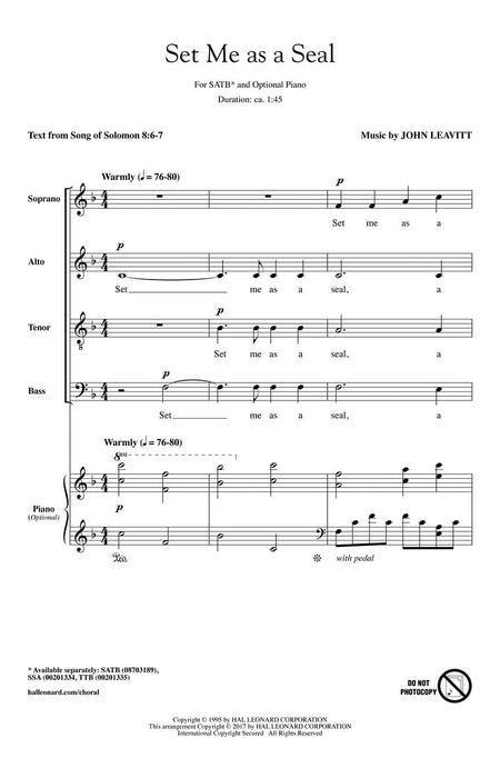 Set Me as a Seal | 小雅音樂 Hsiaoya Music