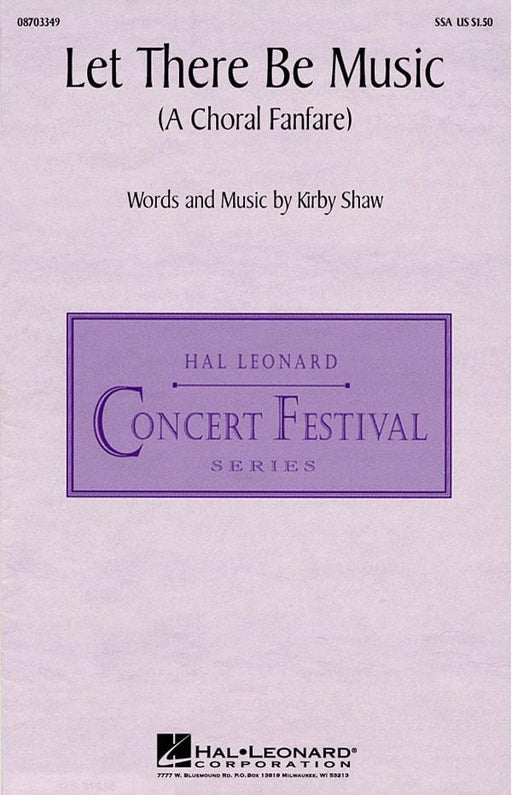 Let There Be Music (A Choral Fanfare) SSA 合唱 號曲 | 小雅音樂 Hsiaoya Music