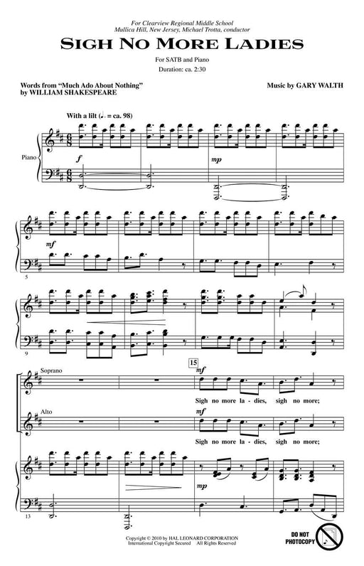 Sigh No More Ladies | 小雅音樂 Hsiaoya Music