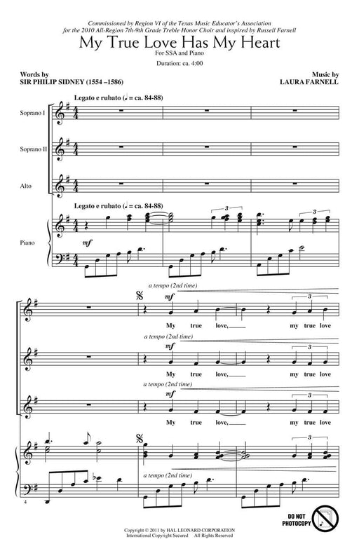 My True Love Has My Heart | 小雅音樂 Hsiaoya Music