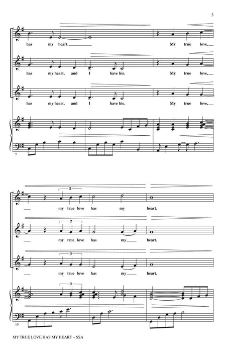 My True Love Has My Heart | 小雅音樂 Hsiaoya Music