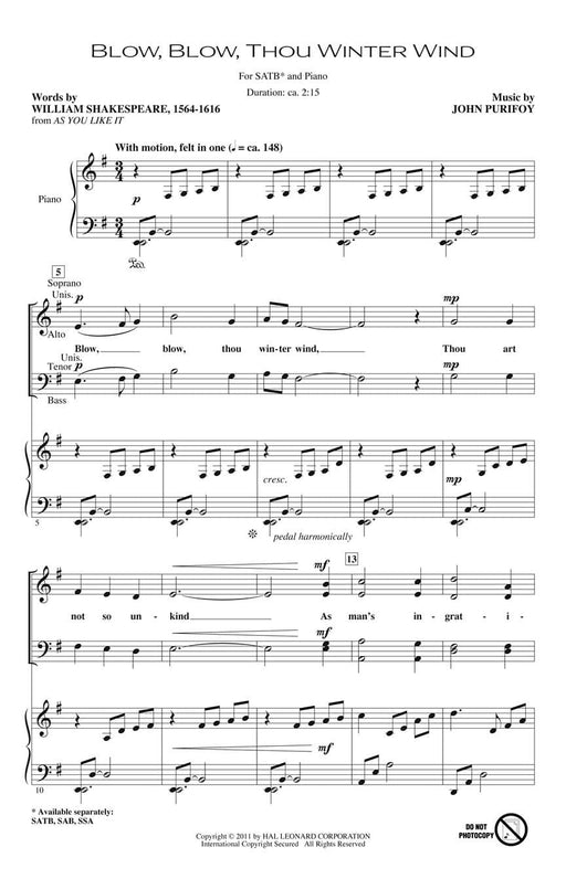 Blow, Blow, Thou Winter Wind 管樂 | 小雅音樂 Hsiaoya Music