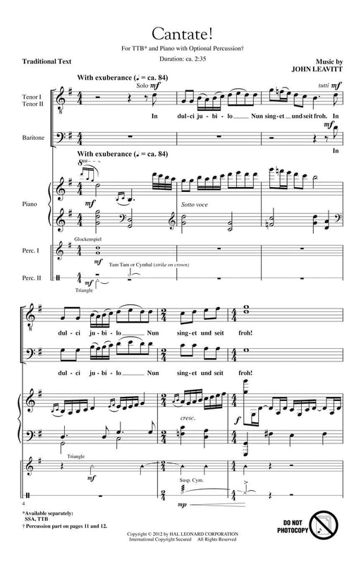 Cantate! | 小雅音樂 Hsiaoya Music