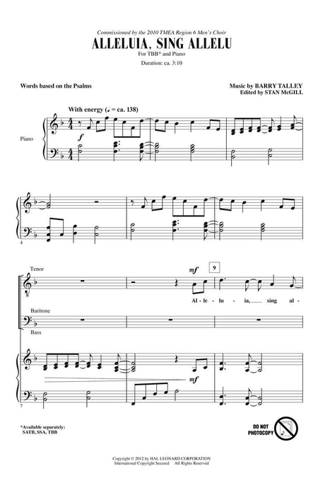 Alleluia, Sing Allelu Stan McGill Choral Series 合唱 | 小雅音樂 Hsiaoya Music