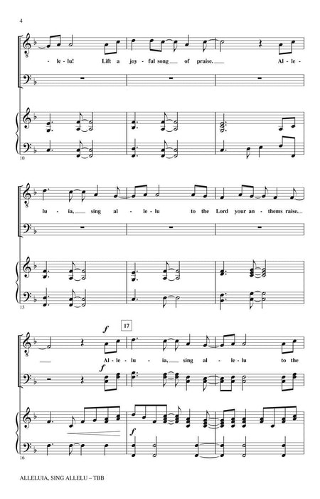 Alleluia, Sing Allelu Stan McGill Choral Series 合唱 | 小雅音樂 Hsiaoya Music