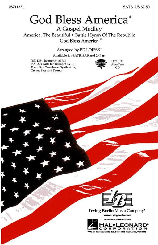 God Bless America® - A Gospel Medley SATB 組合曲 | 小雅音樂 Hsiaoya Music