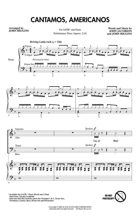 Cantamos, Americanos A Salute to the Music of Latin America | 小雅音樂 Hsiaoya Music