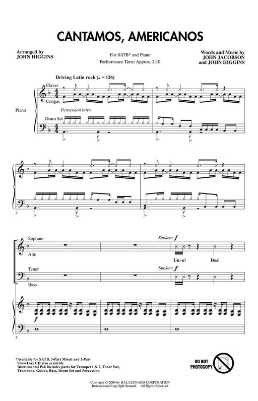 Cantamos, Americanos A Salute to the Music of Latin America | 小雅音樂 Hsiaoya Music