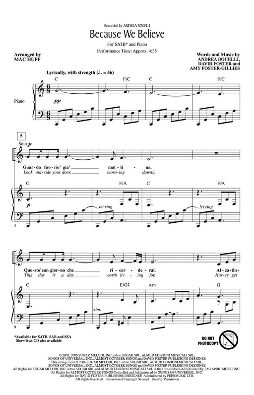 Because We Believe | 小雅音樂 Hsiaoya Music