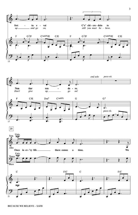 Because We Believe | 小雅音樂 Hsiaoya Music