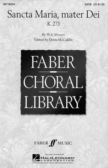 Sancta Maria, Mater Dei SATB 莫札特 詠唱調 | 小雅音樂 Hsiaoya Music