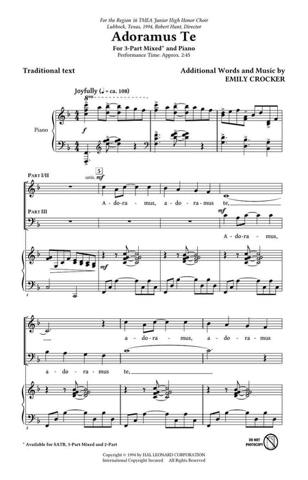 Adoramus Te | 小雅音樂 Hsiaoya Music