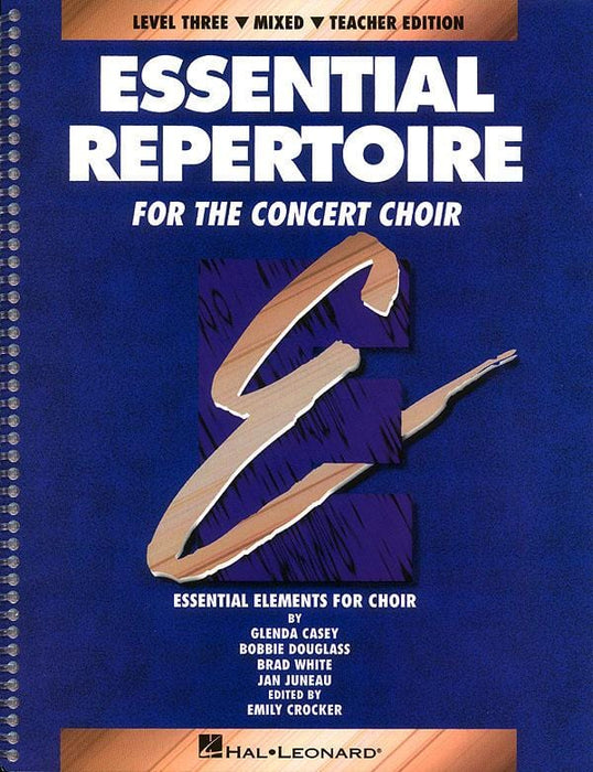 Essential Repertoire for the Concert Choir Level 3 Mixed, Teacher | 小雅音樂 Hsiaoya Music