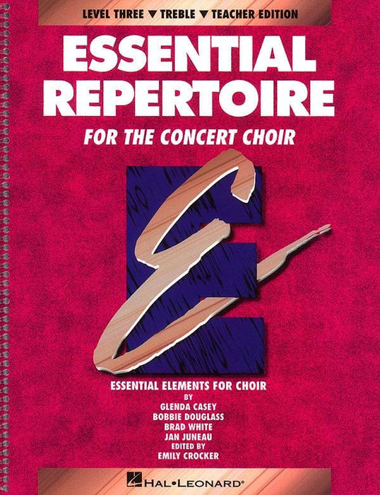 Essential Repertoire for the Concert Choir Level 3 Treble, Teacher | 小雅音樂 Hsiaoya Music