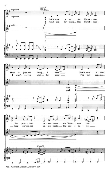 All I Want for Christmas Is You | 小雅音樂 Hsiaoya Music