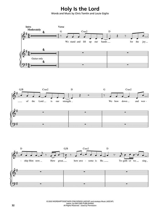 Holy Is the Lord - Keyboard Edition Worship Band Play-Along Volume 1 鍵盤樂器 | 小雅音樂 Hsiaoya Music