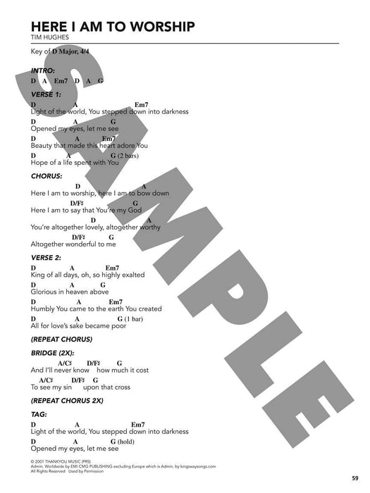 Here I Am to Worship - Guitar Edition Worship Band Play-Along Volume 2 吉他 | 小雅音樂 Hsiaoya Music