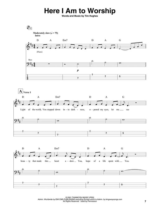 Here I Am to Worship - Bass Edition Worship Band Play-Along Volume 2 | 小雅音樂 Hsiaoya Music