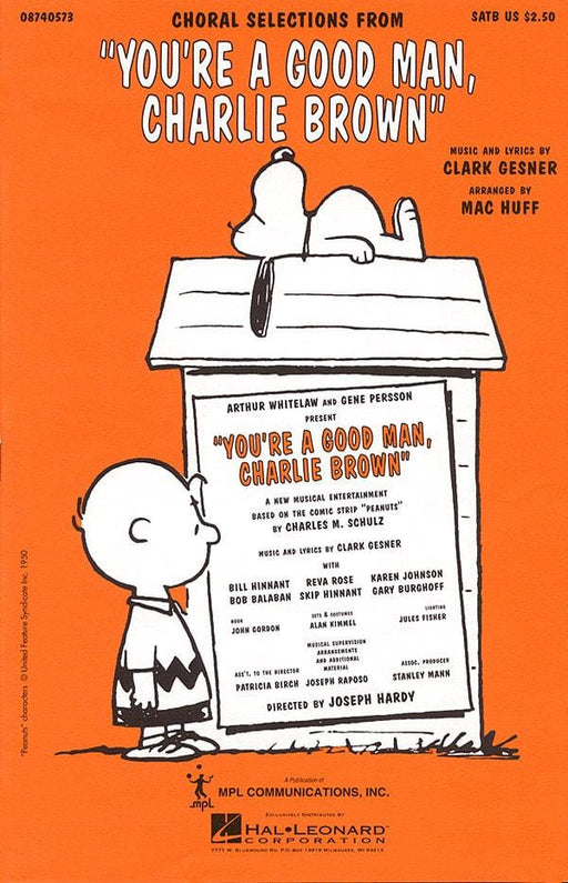 You're a Good Man, Charlie Brown (Choral Selections) 合唱 | 小雅音樂 Hsiaoya Music