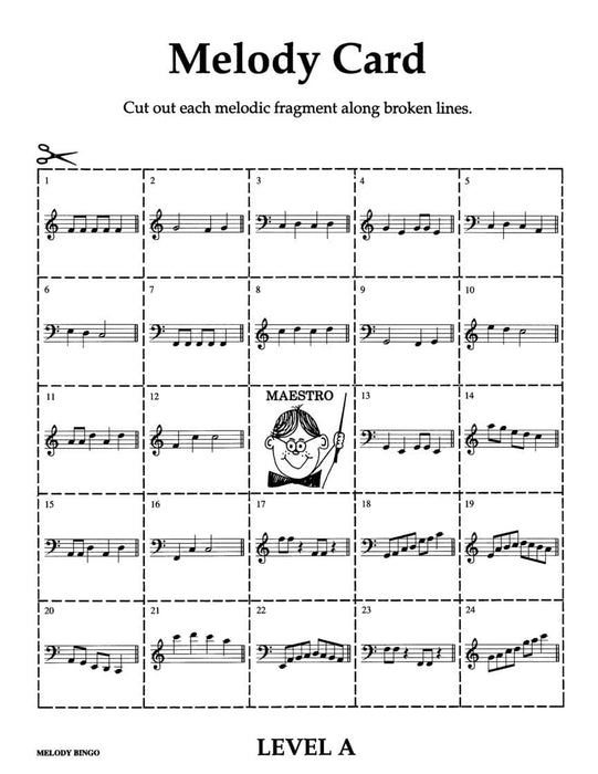 Melody Bingo 旋律 | 小雅音樂 Hsiaoya Music