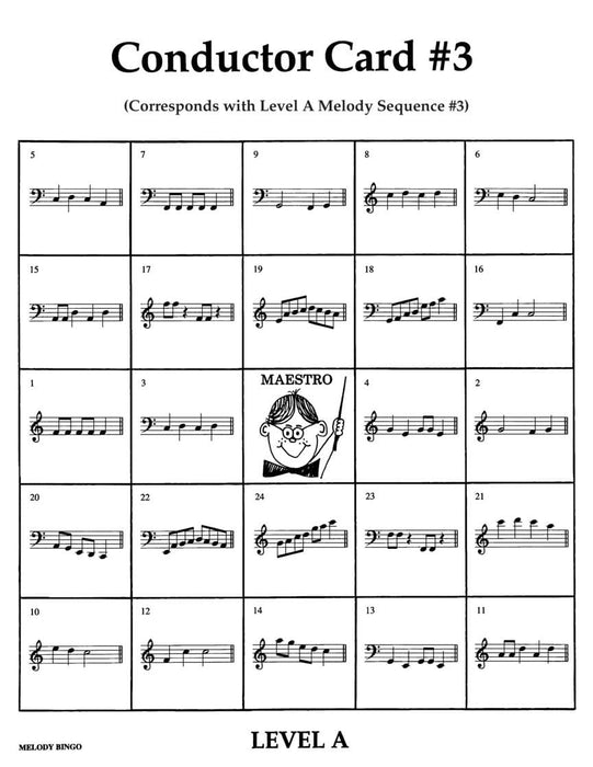 Melody Bingo 旋律 | 小雅音樂 Hsiaoya Music