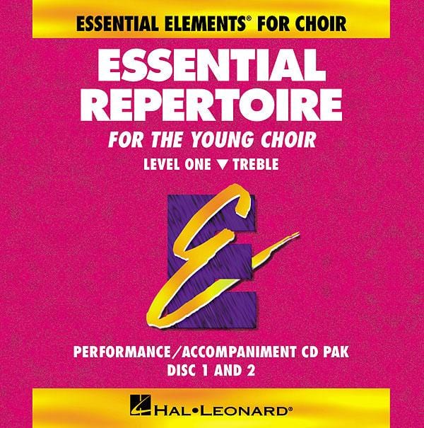 Essential Repertoire for the Young Choir Level 1 Treble, Performance/Accompaniment CD 伴奏 | 小雅音樂 Hsiaoya Music