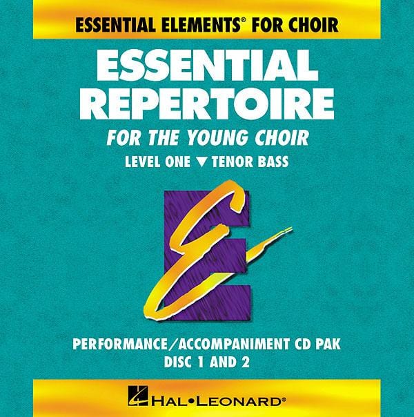 Essential Repertoire for the Young Choir Level 1 Tenor Bass, Performance/Accompaniment CD 伴奏 | 小雅音樂 Hsiaoya Music