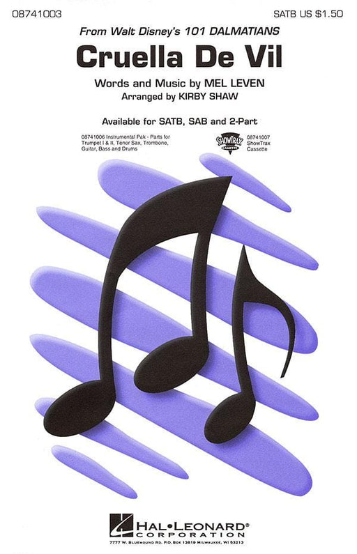 Cruella De Vil (from 101 Dalmatians) | 小雅音樂 Hsiaoya Music