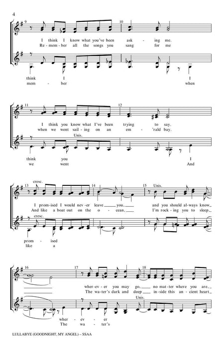 Lullabye (Goodnight, My Angel) 搖籃曲 | 小雅音樂 Hsiaoya Music