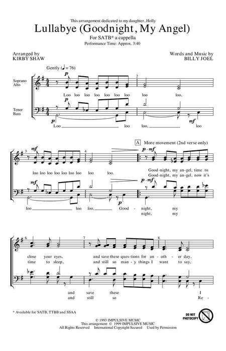 Lullabye (Goodnight, My Angel) 搖籃曲 | 小雅音樂 Hsiaoya Music