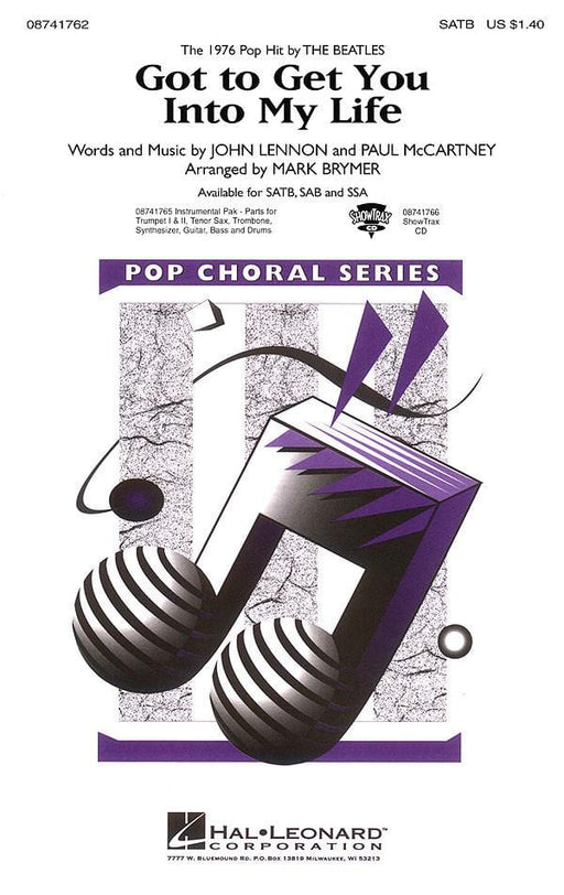 Got to Get You into My Life SATB | 小雅音樂 Hsiaoya Music