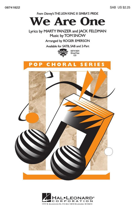 We Are One (from The Lion King II: Simba's Pride) | 小雅音樂 Hsiaoya Music