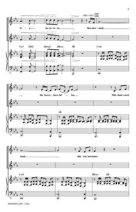 Shadowland (from The Lion King: The Broadway Musical) 2-Part and Piano 百老匯 鋼琴 | 小雅音樂 Hsiaoya Music