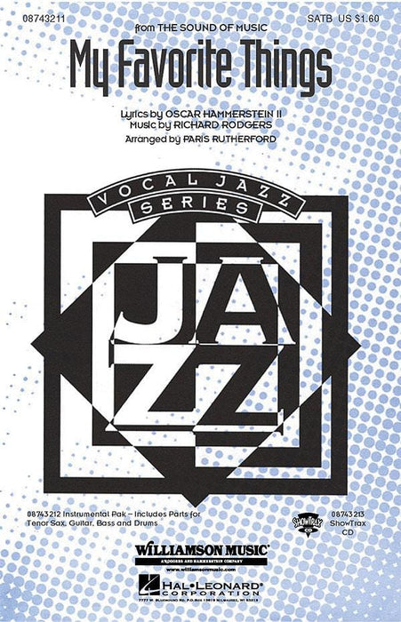 My Favorite Things (from The Sound of Music) SATB | 小雅音樂 Hsiaoya Music