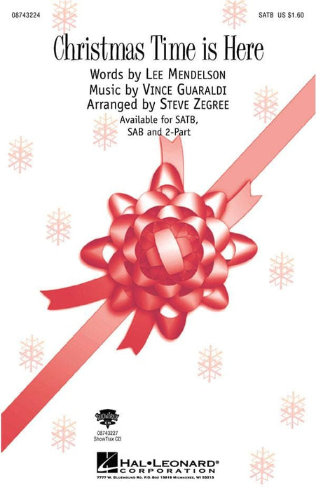 Christmas Time Is Here (from A Charlie Brown Christmas) SATB | 小雅音樂 Hsiaoya Music