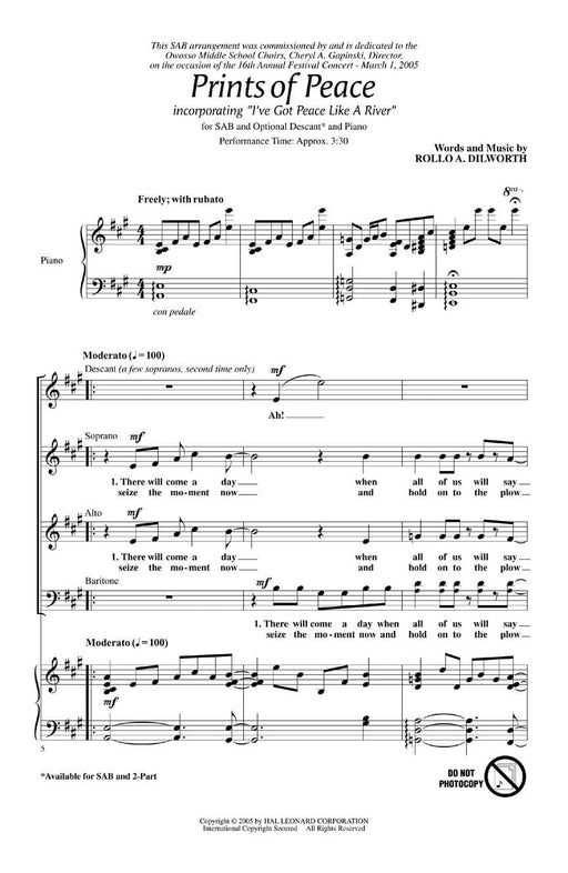 Prints of Peace | 小雅音樂 Hsiaoya Music