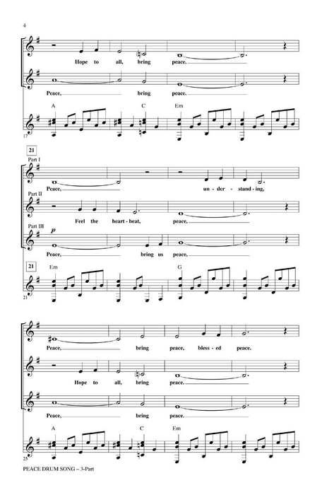 Peace Drum Song 鼓 | 小雅音樂 Hsiaoya Music