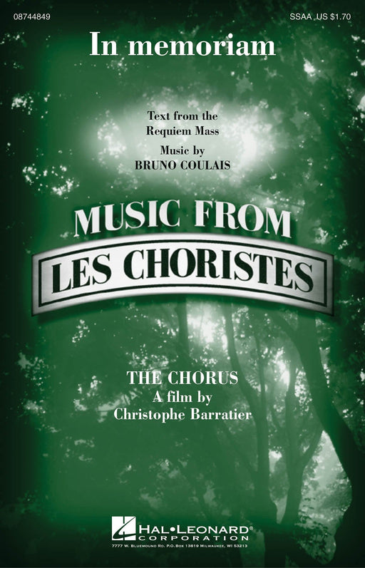 In Memoriam from Les Choristes (The Chorus) 合唱 | 小雅音樂 Hsiaoya Music