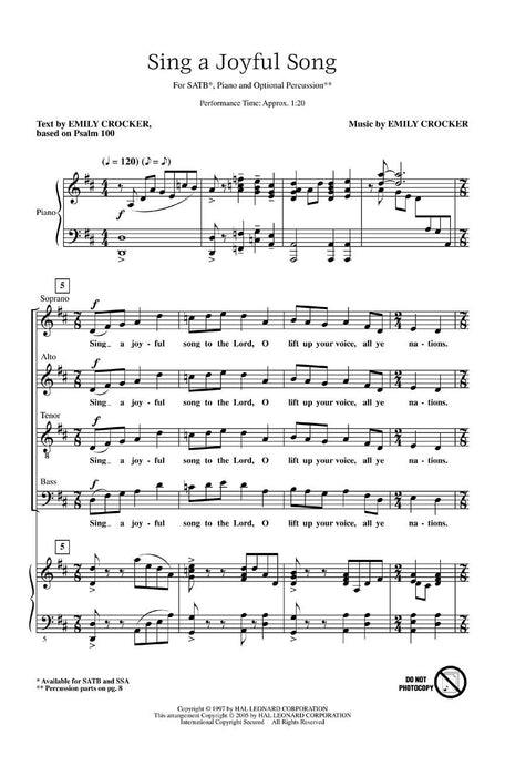 Sing a Joyful Song (Based on Psalm 100) 詩篇 | 小雅音樂 Hsiaoya Music