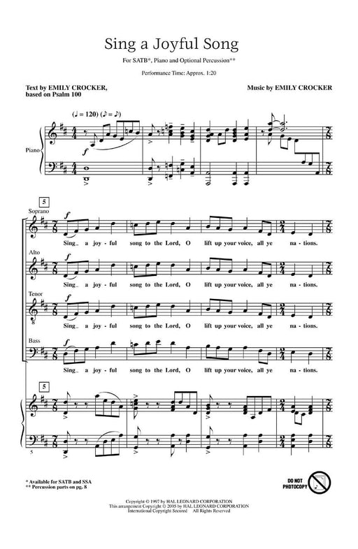 Sing a Joyful Song (Based on Psalm 100) 詩篇 | 小雅音樂 Hsiaoya Music