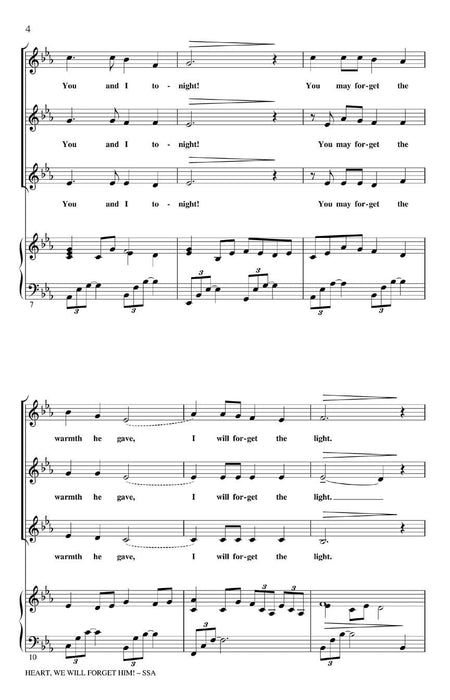 Heart, We Will Forget Him! | 小雅音樂 Hsiaoya Music