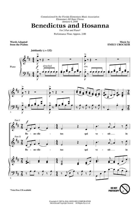 Benedictus and Hosanna | 小雅音樂 Hsiaoya Music