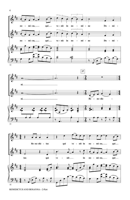 Benedictus and Hosanna | 小雅音樂 Hsiaoya Music