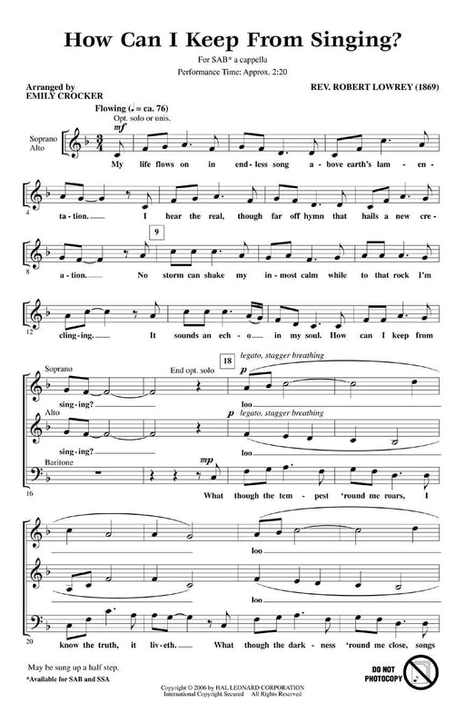 How Can I Keep from Singing? | 小雅音樂 Hsiaoya Music